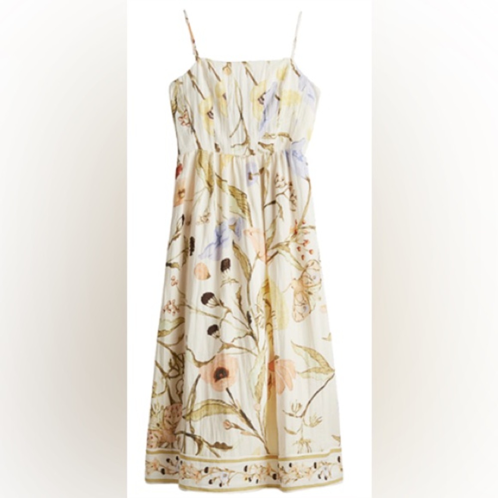 H&M Floral Midi Dress